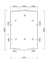 1 Bedroom Expandable House