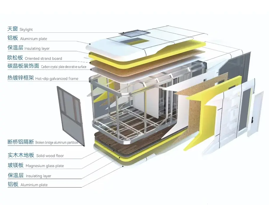 Luxury Apple Cabin House